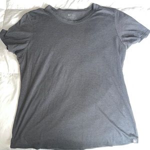 Figs grey cotton under scrub shirt